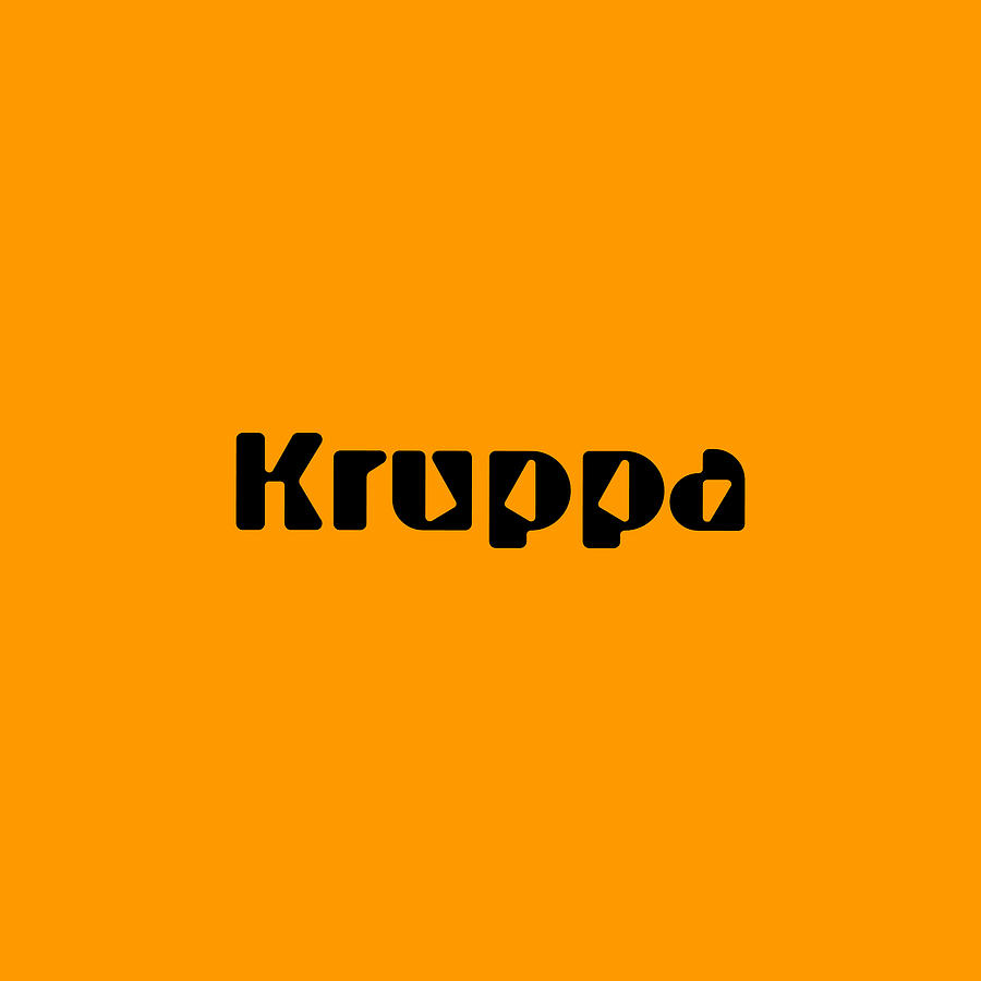 Kruppa #Kruppa Digital Art by TintoDesigns