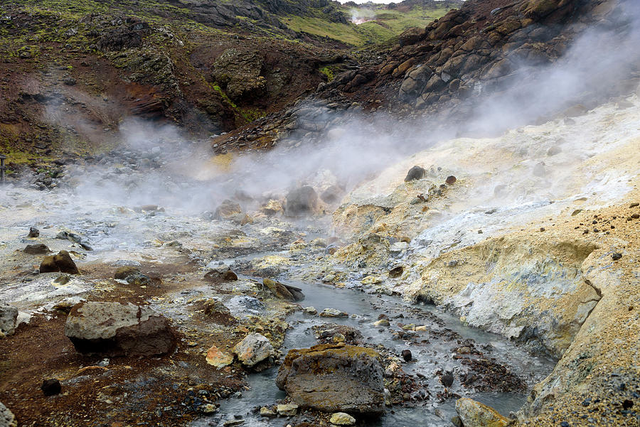 Krysuvik - Seltun geothermal area #4 Photograph by RicardMN Photography