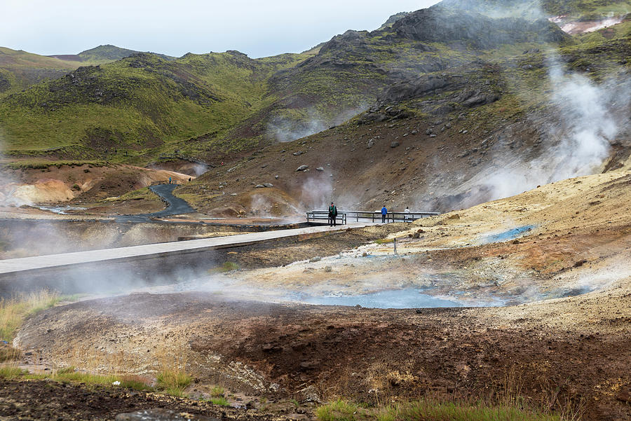 Krysuvik - Seltun geothermal area Photograph by RicardMN Photography