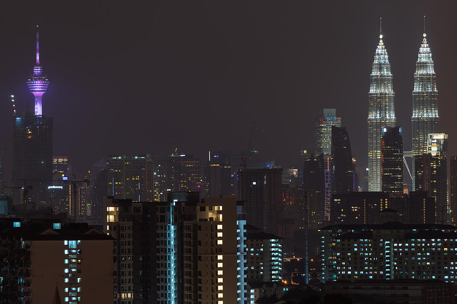 Kuala Lumpur skyline Photograph by Shaifulzamri