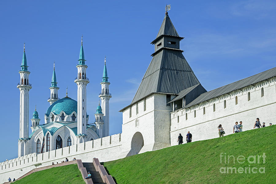 Kul Sharif Mosque in Kazan, Russia Photograph by Arterra Picture Library
