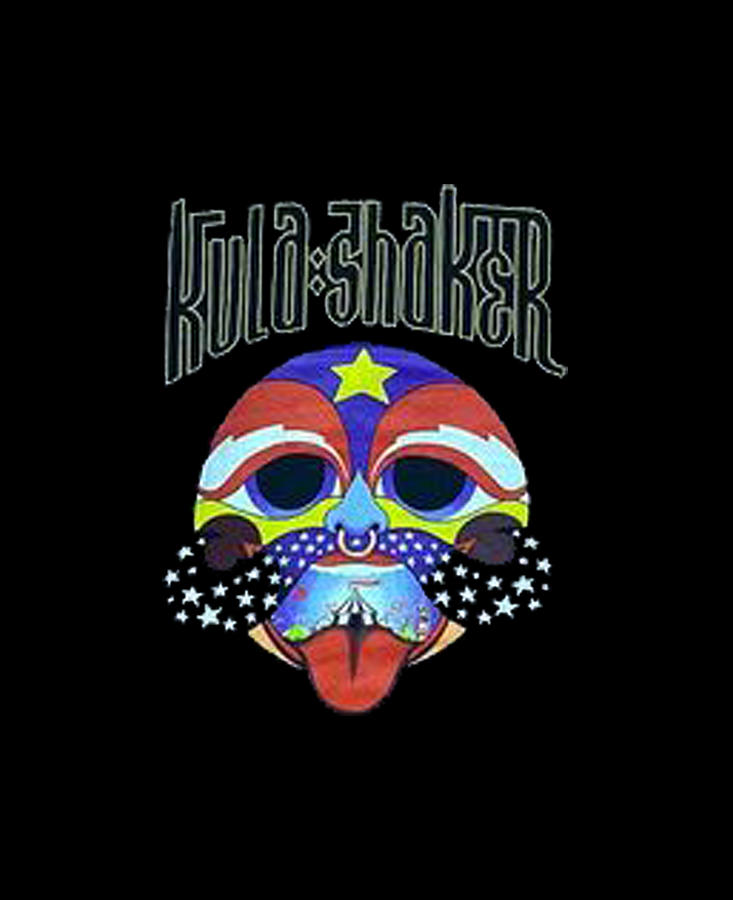 Judas Priest Digital Art - Kula Shaker Band Rock by Orlan Woolbrook