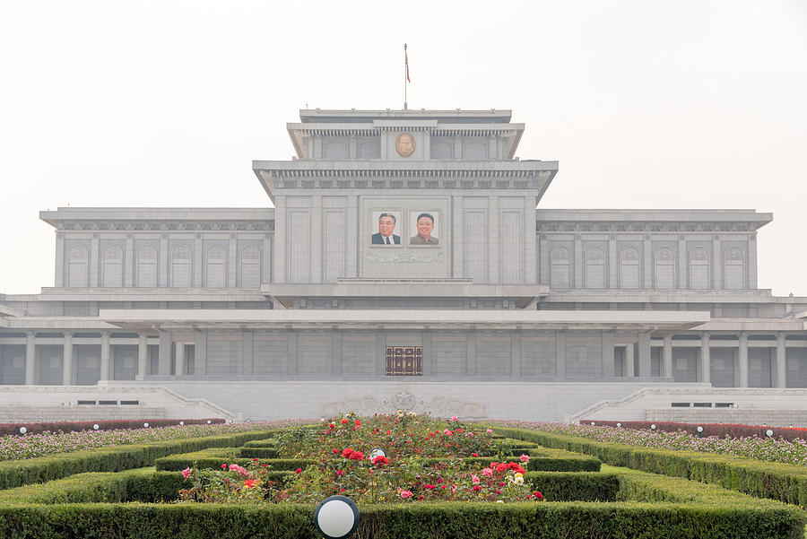 Kumsusan Palace of the Sun, Pyongyang, North Korea Photograph by George Pachantouris