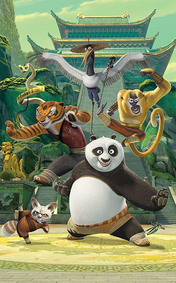 Kung Fu Panda Original Digital Art by Gary Zalatan | Fine Art America