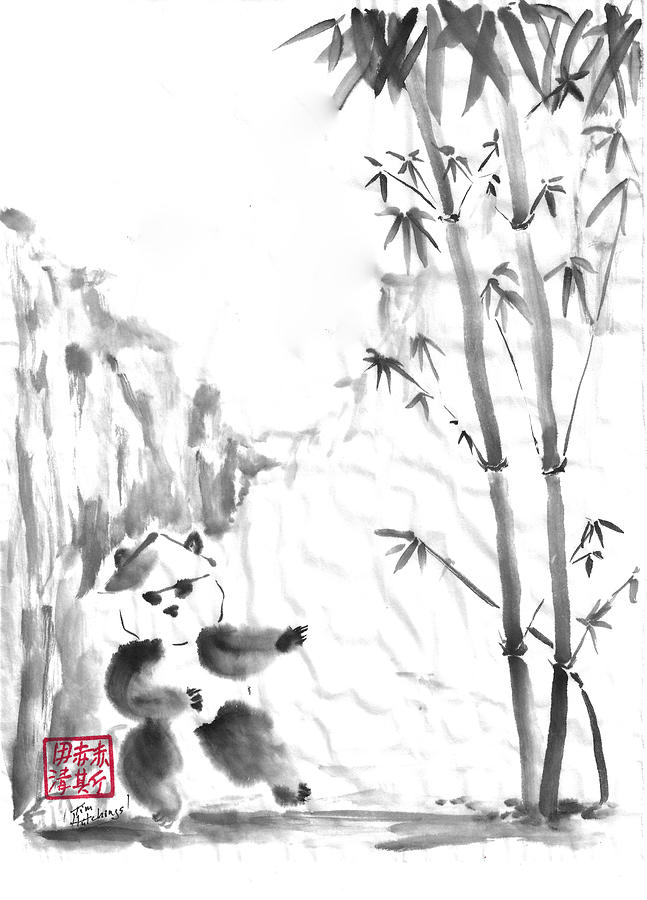 Kung Fu Panda Painting by Tim Hutchings | Fine Art America