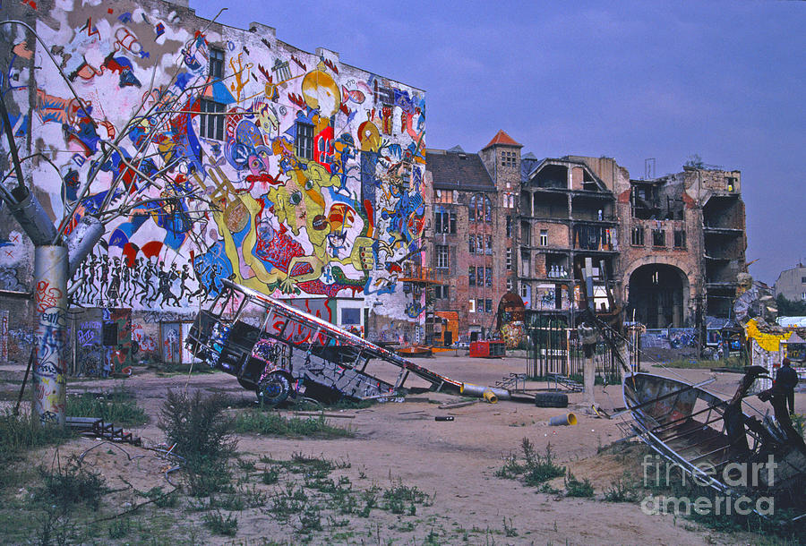 Kunsthaus Tacheles,, Artists Collective In Berlin, 1995 Photograph by Tom Wurl
