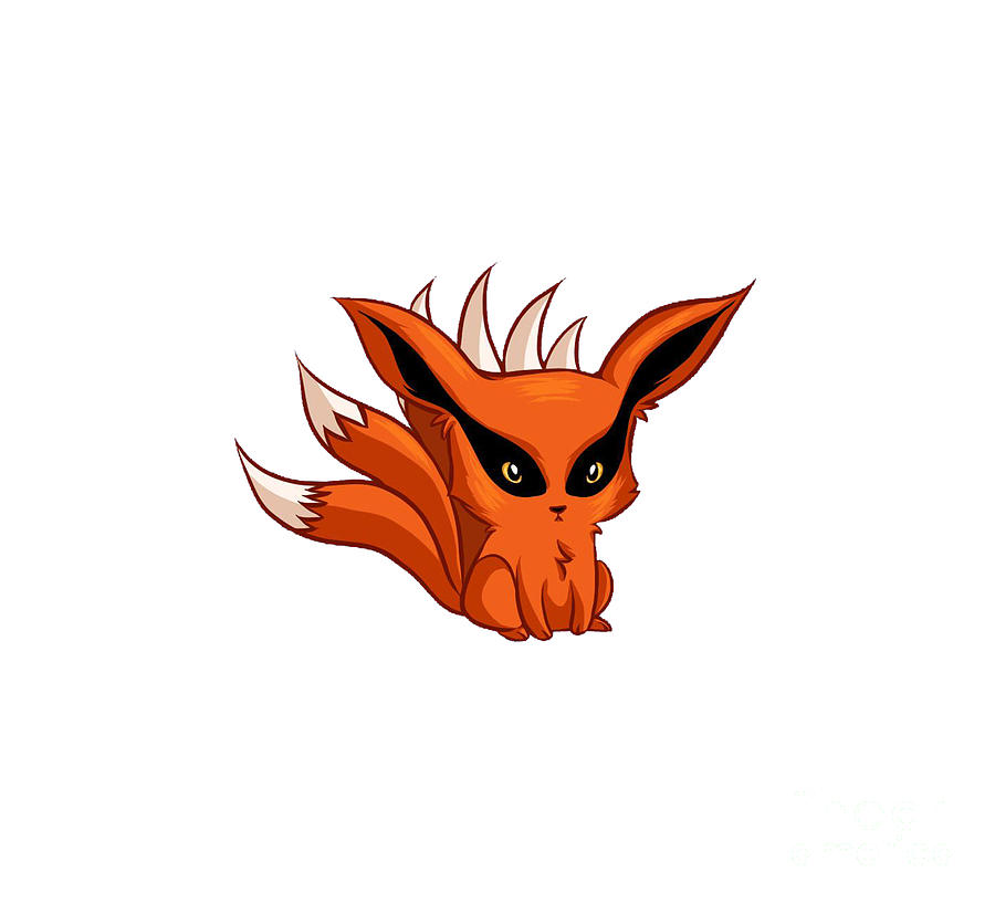 Kurama Chibi Digital Art by Dandung Mariyanto - Fine Art America