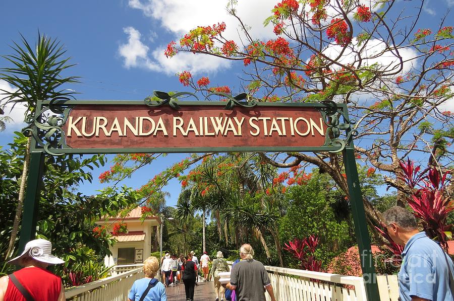 Kuranda Railway Station Photograph by World Reflections By Sharon