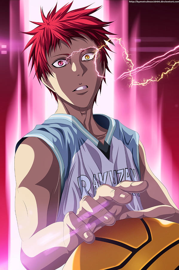 Kuroko No Basket Akashi Poster cute Painting by White Palmer | Fine Art ...