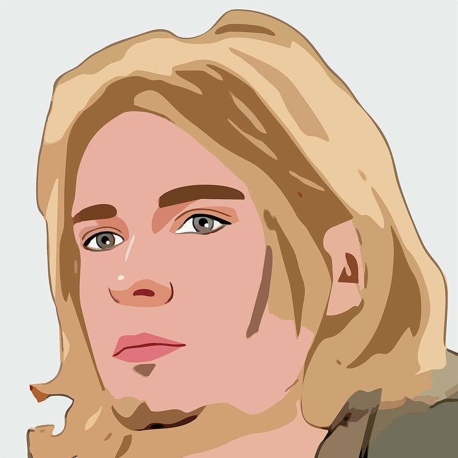 Kurt Cobain Cartoon Portrait 1 Digital Art by Ahmad Nusyirwan - Fine ...