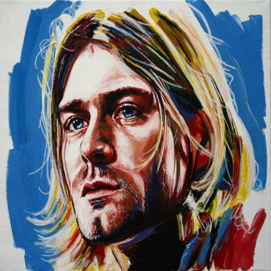 Kurt Cobain Digital Art by James Levis - Fine Art America