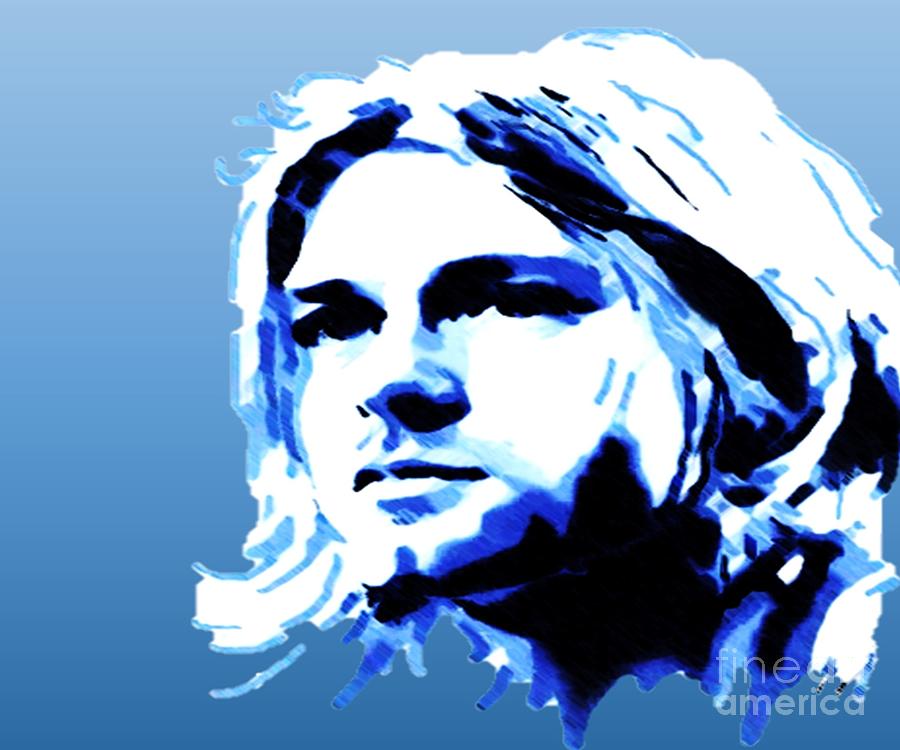 Kurt Corbain Digital Art
