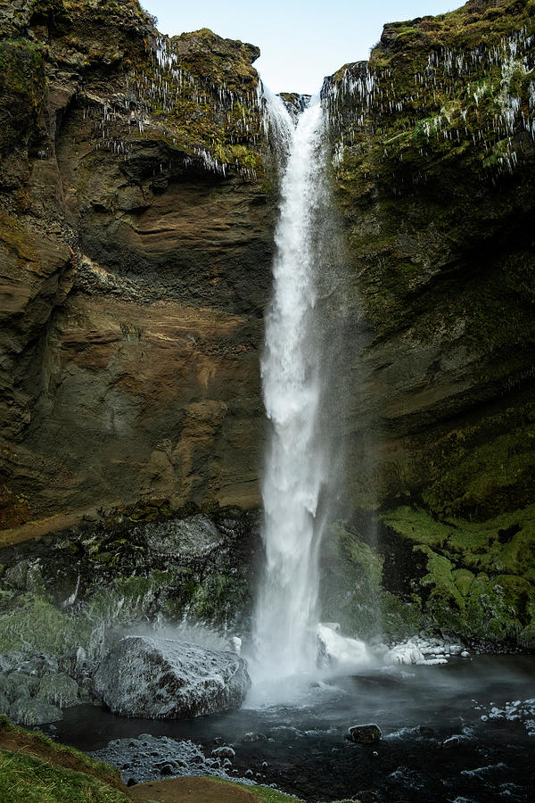 Kvernufoss Waterfall 3 Photograph by Catherine Reading