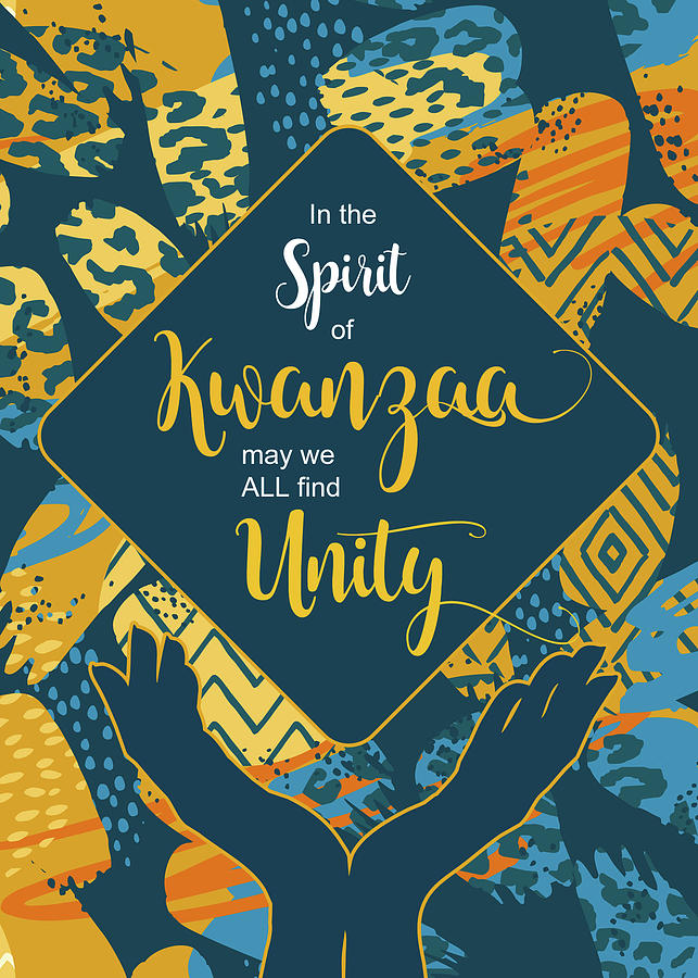 Kwanzaa Unity Tribal Abstract Digital Art by Doreen Erhardt