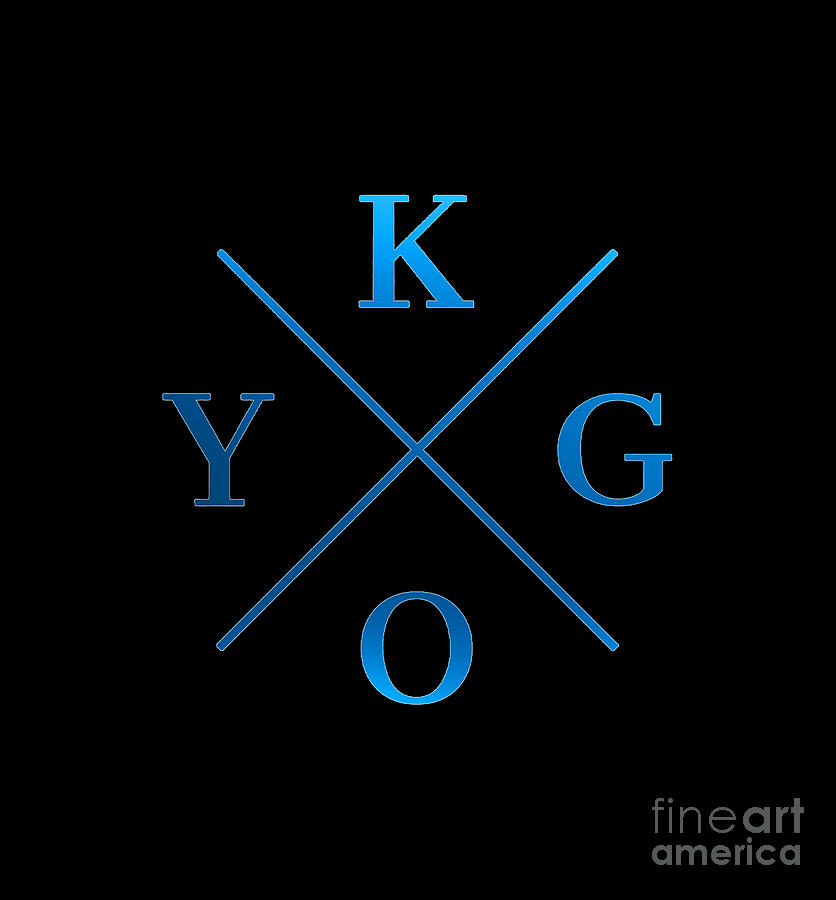 Music Digital Art - Kygo by Stephen T Greene