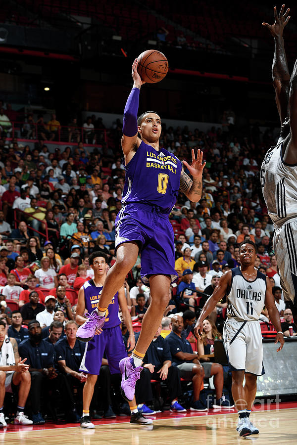 Kyle Kuzma Photograph by Garrett Ellwood Kyle Kuzma Photograph by Garrett Ellwood