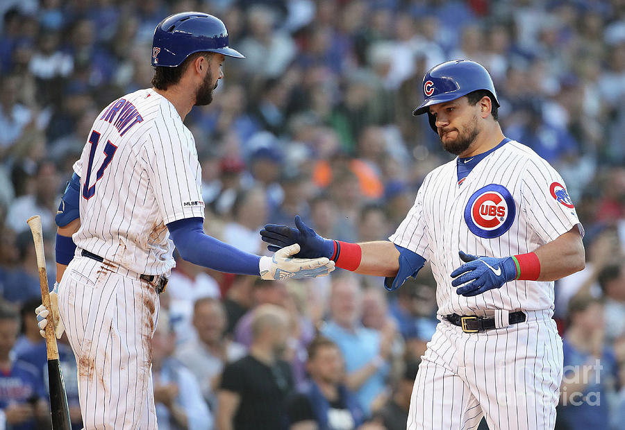 Kyle Schwarber And Kris Bryant Photograph by Jonathan Daniel Kyle Schwarber And Kris Bryant Photograph by Jonathan Daniel