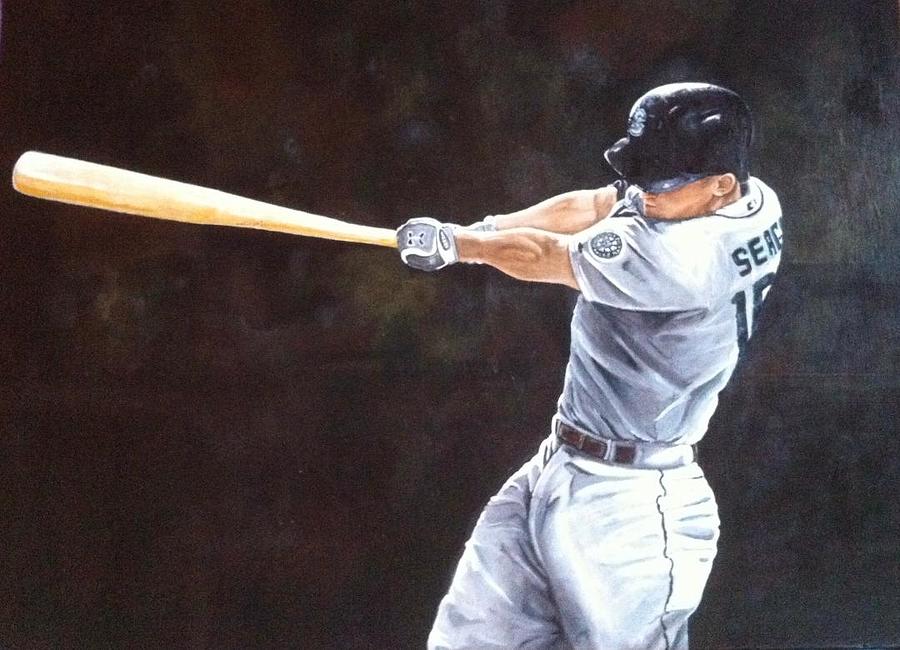 Kyle Seager Acrylic Print