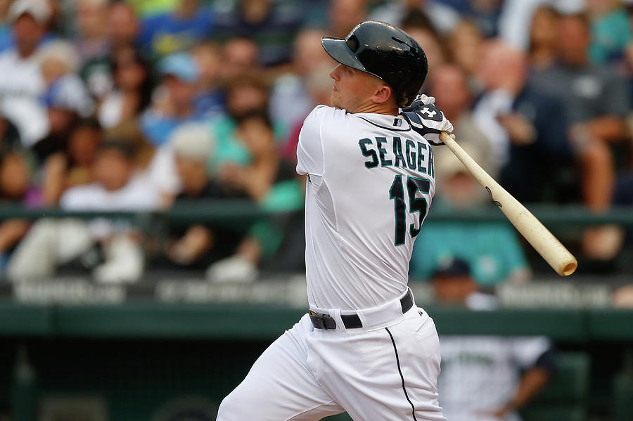 Kyle Seager Photograph by Otto Greule Jr