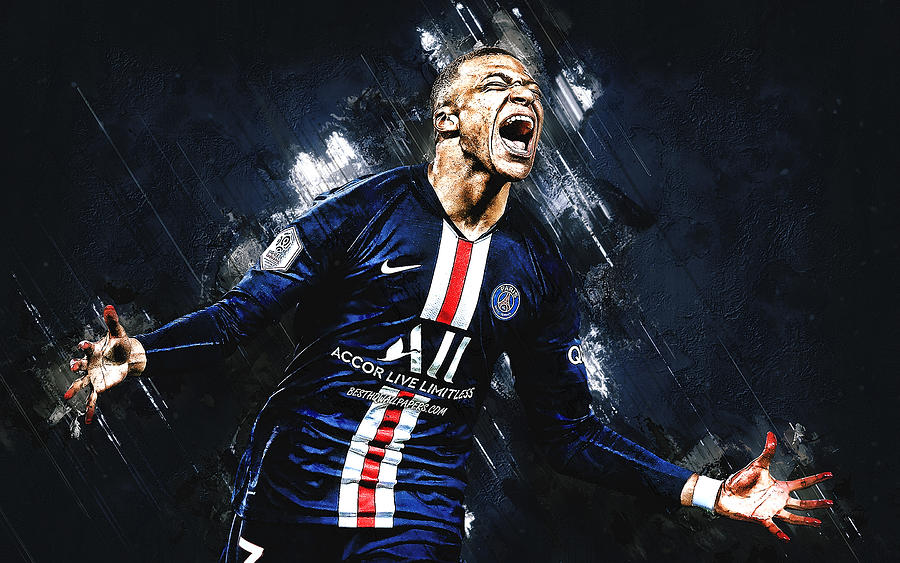 Kylian Mbappe Paris Saint-Germain French professional footballer ...