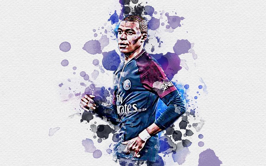 Kylian Mbappe Psg French Footballers Match Ligue 1 Paris Saint Germain ...