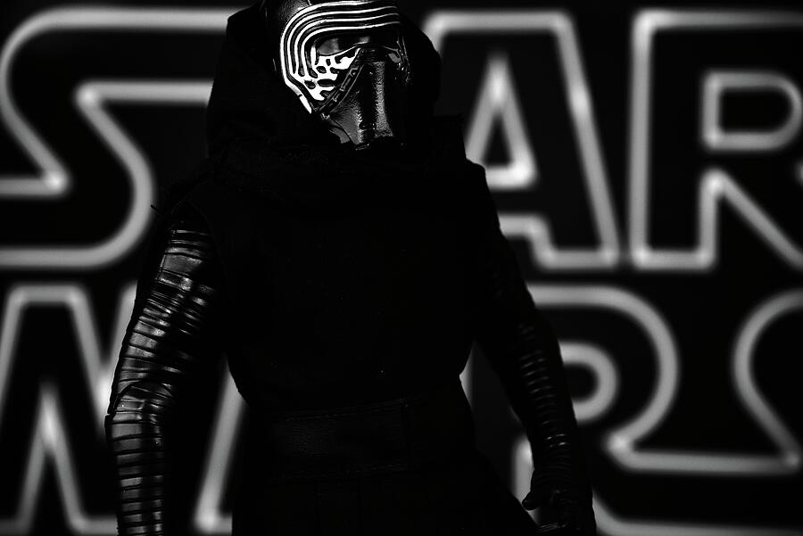 Kylo Ren from Star Wars Photograph by Neil R Finlay