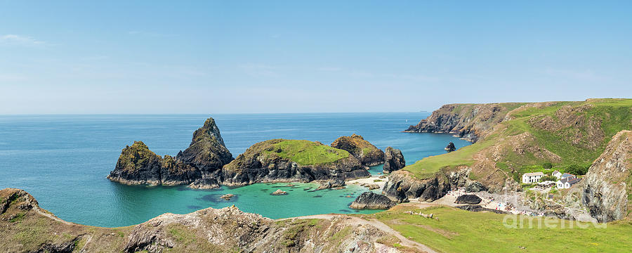 Kynance Cove Panorama Photograph by Colin and Linda McKie