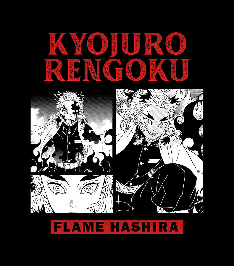 Rengoku!!! The Flame Hashira : r/Coloringbookspastime