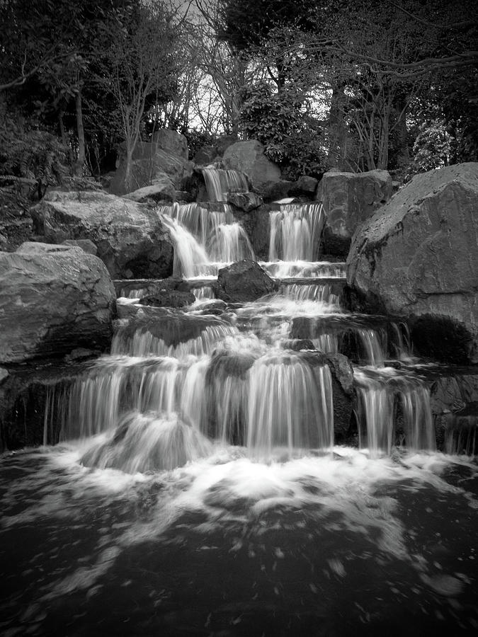 Kyoto Falls - Holland Park, London - UK 2008 6/10 Photograph by Robert Khoi