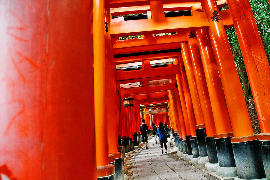 Kyoto, Kansai, Japan - September 28, 2009 - Fushimi Inari Taisha Photograph by Bhidethescene
