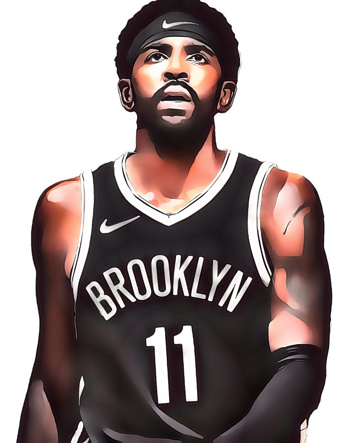 Kyrie Irving Brooklyn Nets Nba Player Digital Art by Afrio Adistira - Pixels