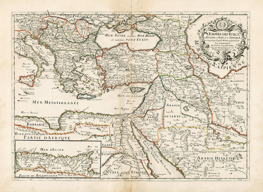 L Empire Des Turcs en Europe ou Asie et en Afrique avec queles ...