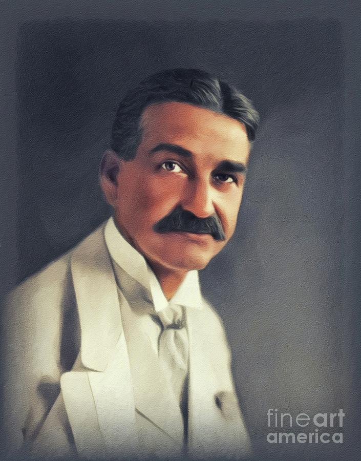 L. Frank Baum, Literary Legend Painting by Esoterica Art Agency - Fine ...