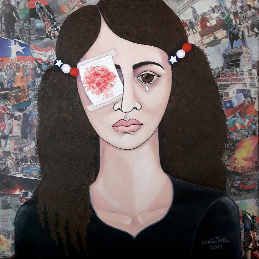 The eyes of Chile Mixed Media by Madalena Lobao-Tello - Fine Art America