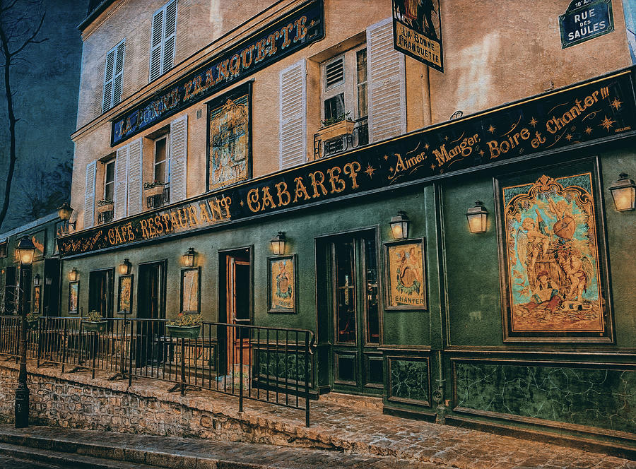  La Bonne Franquette - Paris - Montmartre Photograph by Maria Angelica Maira