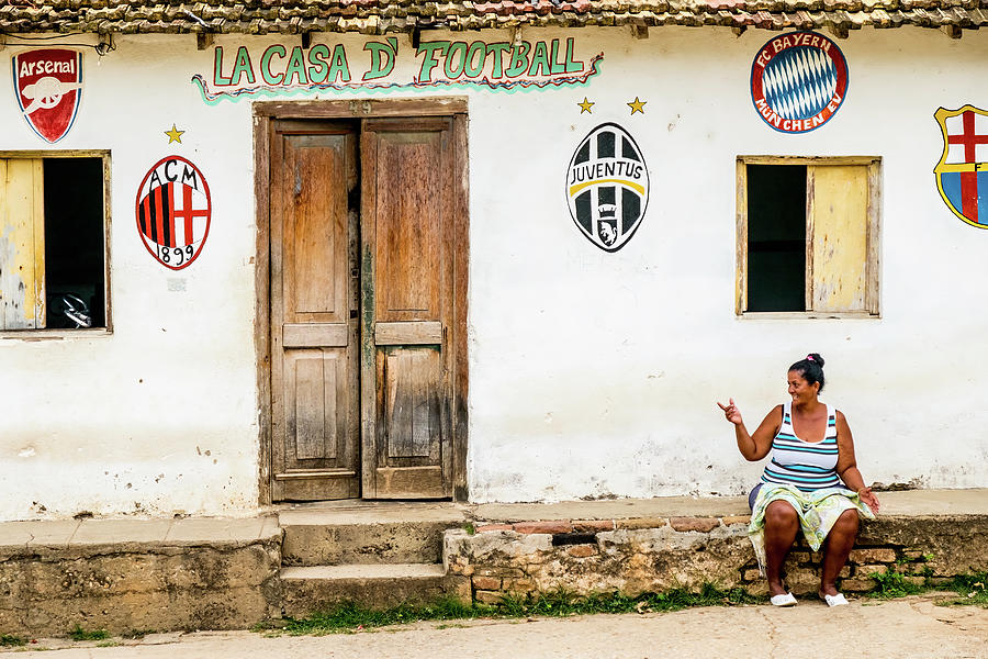 La casa del Football, Trinidad. Cuba Photograph by Lie Yim