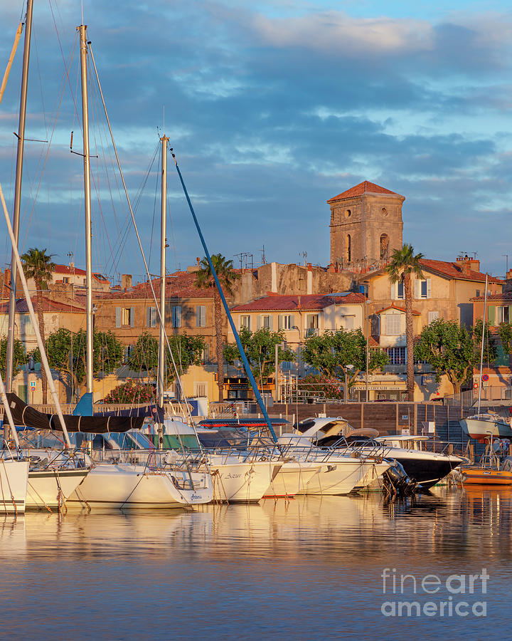 La Ciotat Harbor at Dawn - Provence France Photograph by Brian Jannsen