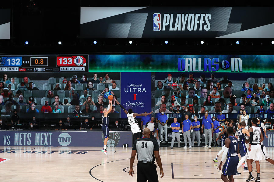 LA Clippers v Dallas Mavericks - Game Four Photograph by Joe Murphy