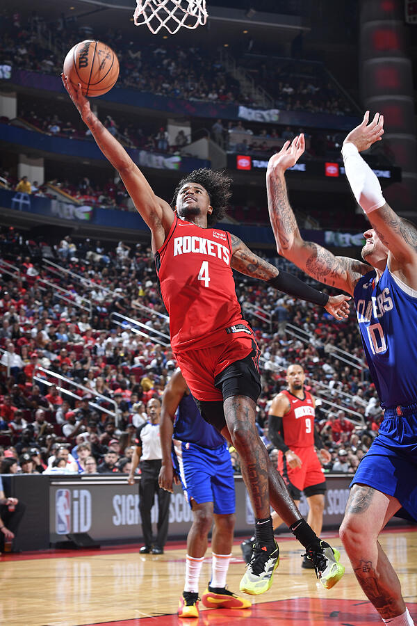 LA Clippers v Houston Rockets Photograph by Logan Riely