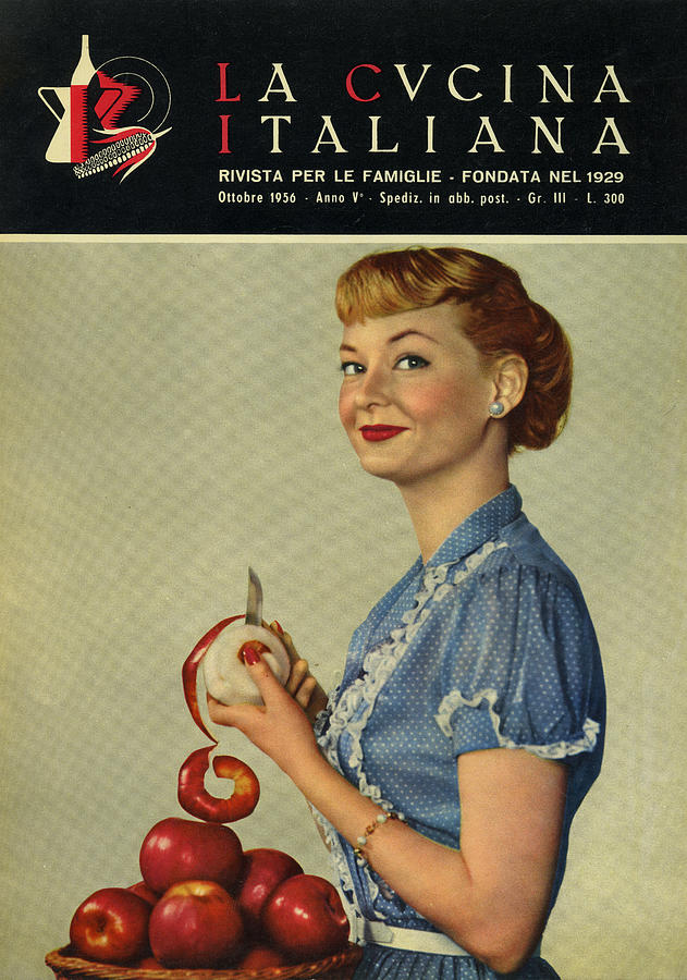 La Cucina Italiana - October 1956 Photograph by Artist Unknown La Cucina Italiana - October 1956 Photograph by Artist Unknown