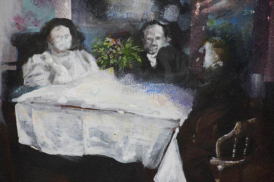 La familia Painting by Kate Fenton