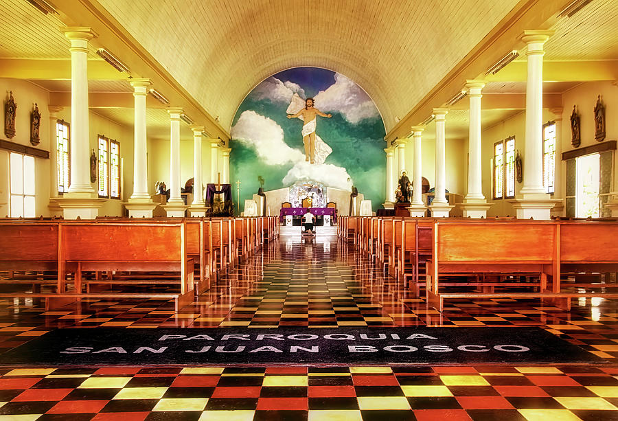 La Fortuna Church Interior Photograph by Carolyn Derstine
