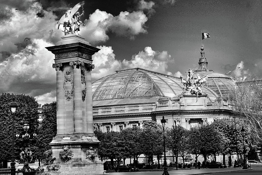 La Grand Palais in Paris Photograph by James Bethanis