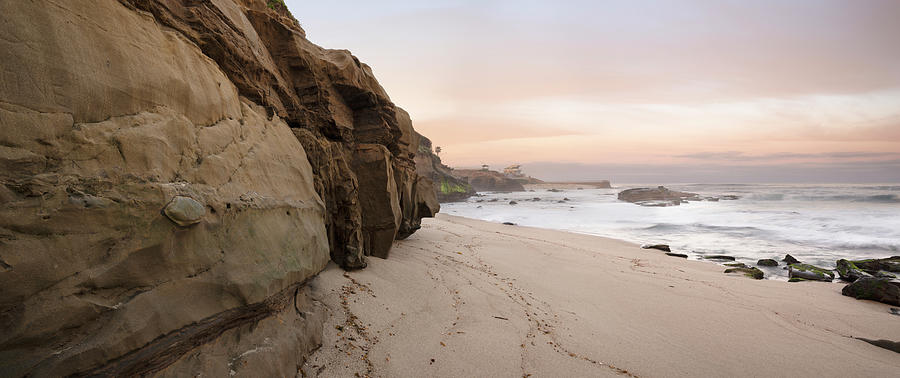 San Diego Photograph - La Jolla Beach at Dawn by William Dunigan