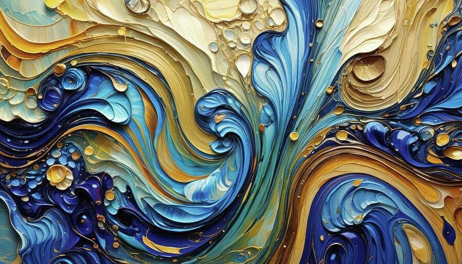 La Jolla Splash Mixed Media by Russ Harris La Jolla Splash Mixed Media by Russ Harris