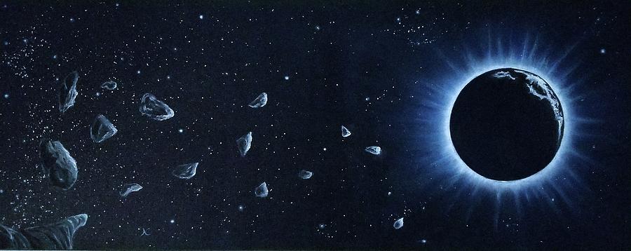 La Luna Painting by Neslihan Ergul Colley