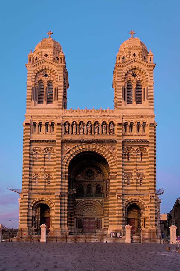 La Major Cathedral in Marseilles Photograph by Angelo DeVal