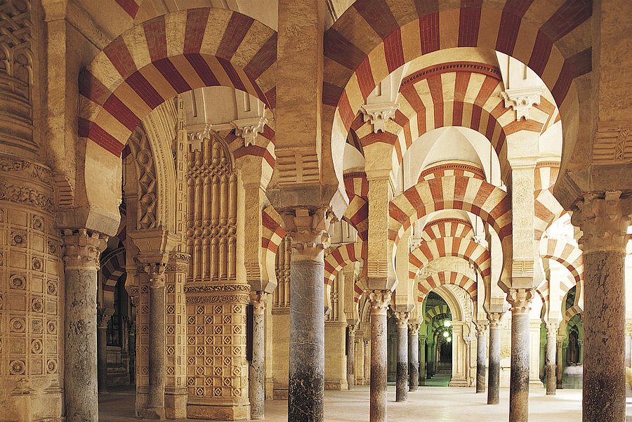 La Mezquita, Cordoba, Andalucia, Spain Photograph by Michael Busselle