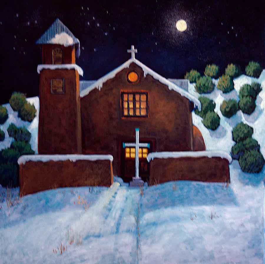 La Nochebuena Painting by Donna Clair