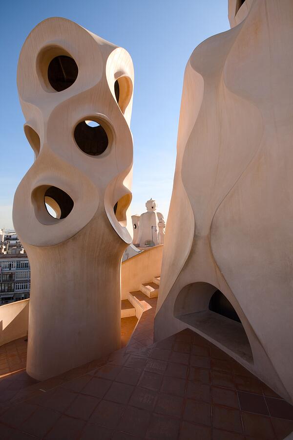 La Pedrera, Barcelonas Surreal Skyline Photograph by Travel Essayist La Pedrera, Barcelonas Surreal Skyline Photograph by Travel Essayist